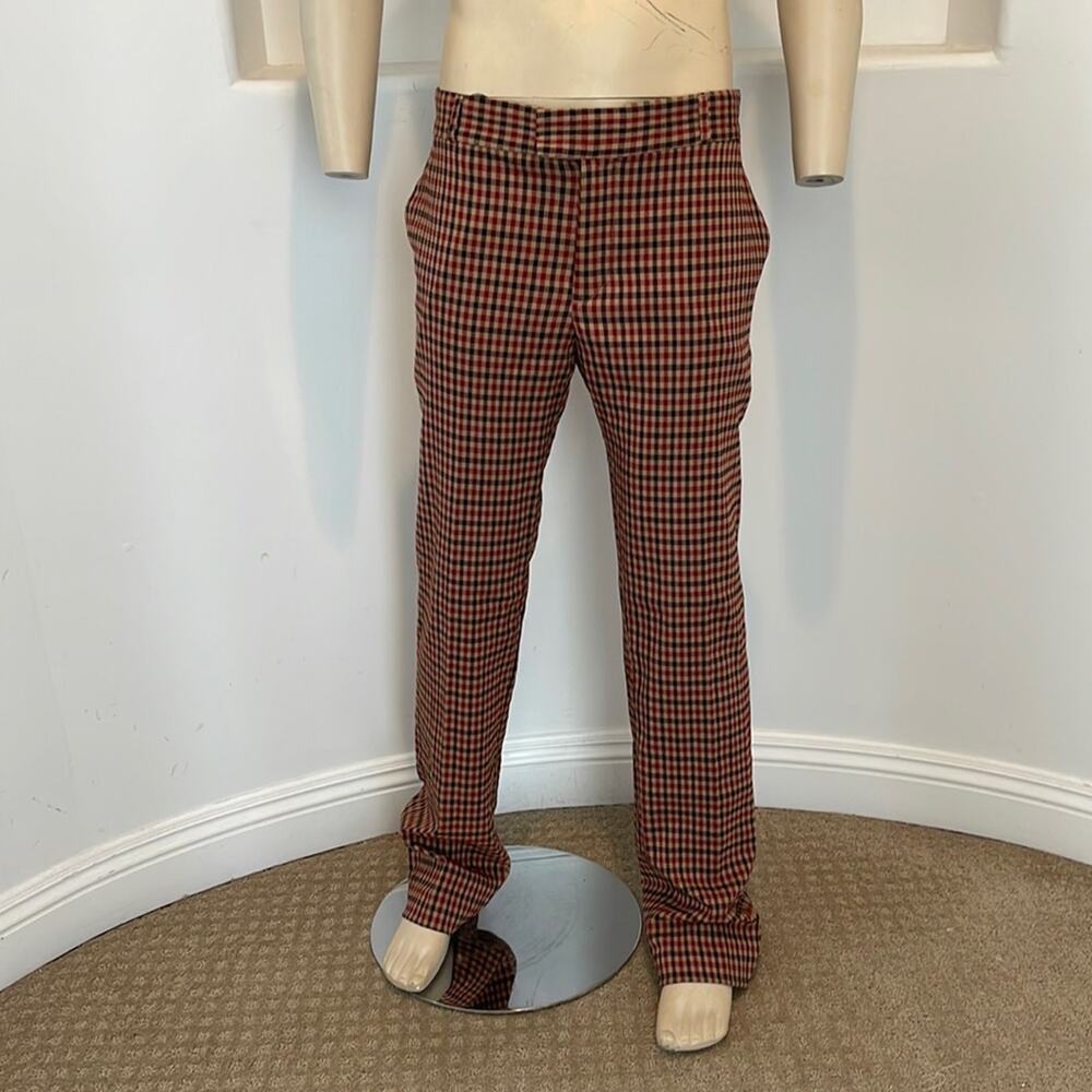 Davinci New Vintage “DINO” Pants Tan/Red/Black Size 36